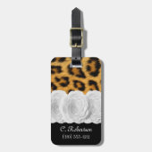 Bagagelabel voor het afdrukken van dieren (Voorkant verticaal)