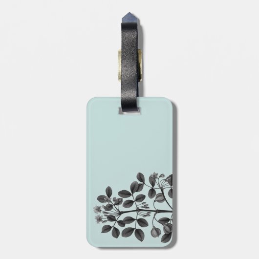 Bagagelabel VOOR HET VERKEER VAN PLANTEN (Achterkant verticaal)