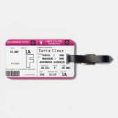 Bagagelabel voor instapkaarten van eerste klasse (Achterkant horizontaal)