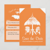 Bagagelabel voor Jamaica Kaart (Voorkant / Achterkant)