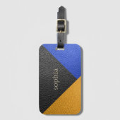 Bagagelabel voor kleurenblok (Voorkant (verticaal))