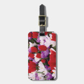 Bagagelabel voor kleurrijke Tulp Flowers (Voorkant verticaal)