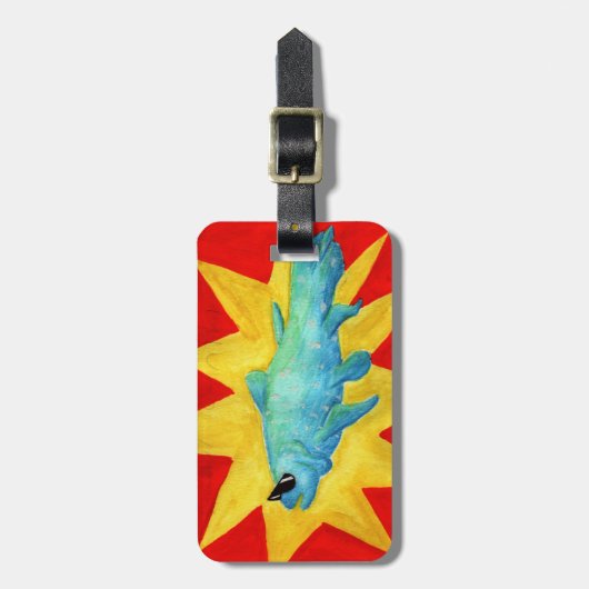 Bagagelabel voor koelwater (Voorkant verticaal)