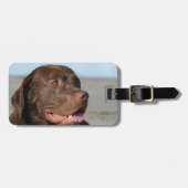 Bagagelabel voor labrador Retriever (Voorkant horizontaal)