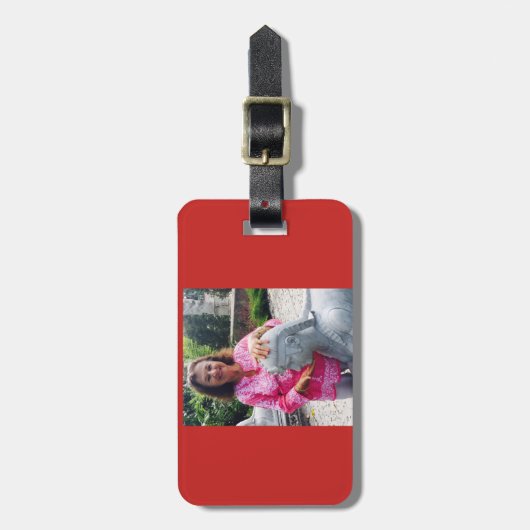 bagagelabel voor mijn moeder (Voorkant verticaal)