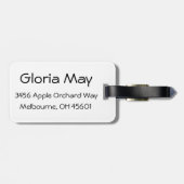 bagagelabel voor militaire ontwapening (Achterkant horizontaal)