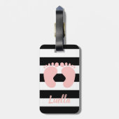 Bagagelabel voor persoonlijk baby (Achterkant verticaal)