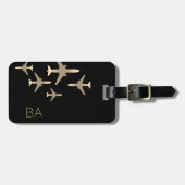 Bagagelabel voor persoonlijke luchtvaart (Voorkant horizontaal)