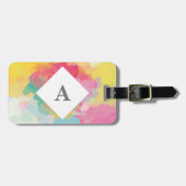 Bagagelabel voor persoonlijke Waterverf (Voorkant horizontaal)