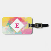 Bagagelabel voor persoonlijke Waterverf (Voorkant horizontaal)