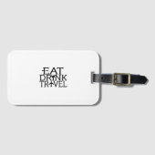 Bagagelabel voor reizen (Voorkant (horizontaal))