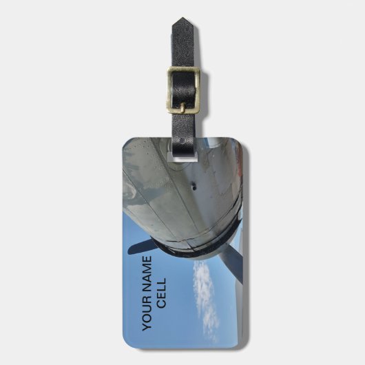 Bagagelabel voor reizen (Voorkant verticaal)