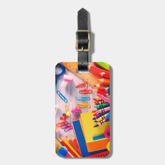 Bagagelabel voor reizen (Voorkant verticaal)