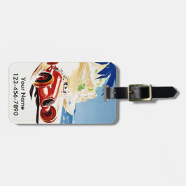  Bagagelabel voor reizen naar Monaco