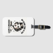 Bagagelabel voor stewardess (Voorkant (horizontaal))