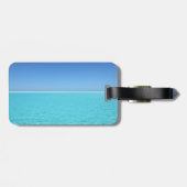 Bagagelabel voor Tropisch Beach Travel Holiday Mon (Achterkant horizontaal)