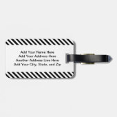 Bagagelabel voor verpleegkundigen (Achterkant horizontaal)