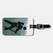 Bagagelabel voor wandelontwerp (Voorkant horizontaal)