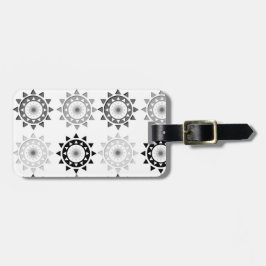 Bagagelabel voor zonneschijn en zonnescherm