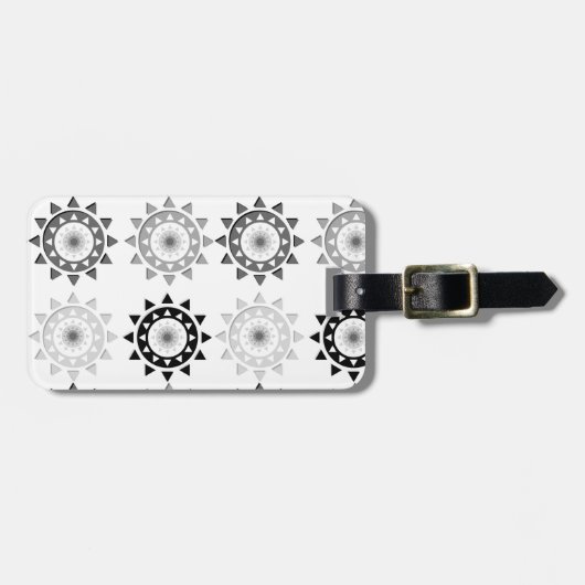 Bagagelabel voor zonneschijn en zonnescherm (Voorkant horizontaal)