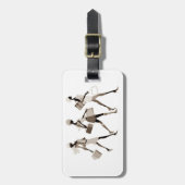 BAGAGELABEL VRIENDINNEN TOONEN (Voorkant verticaal)