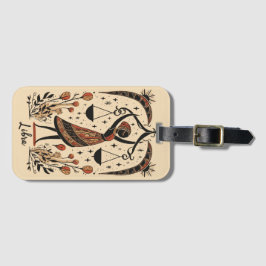 Bagagelabel Weegschaal Hemelse Zodiac Art