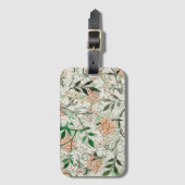 BAGAGELABEL : WILLIAM MORRIS : JASMINE (Voorkant (verticaal))