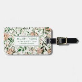BAGAGELABEL : WILLIAM MORRIS : JASMINE