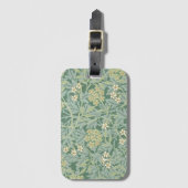 BAGAGELABEL : WILLIAM MORRIS : JASMINE (Voorkant (verticaal))