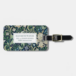 BAGAGELABEL : WILLIAM MORRIS : PLATTELAND