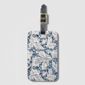 BAGAGELABEL : WILLIAM MORRIS : WALLFLOWER (Voorkant (verticaal))