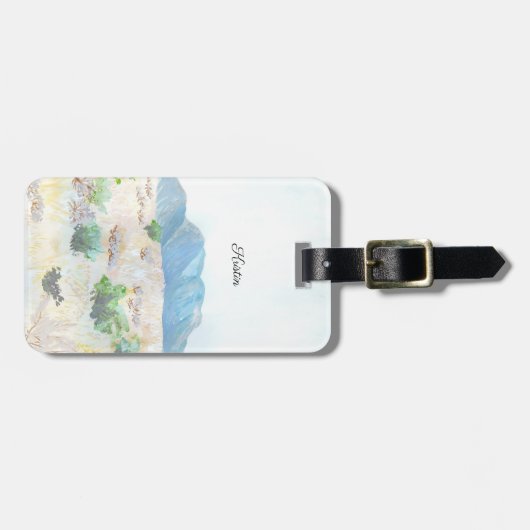 Bagagelabel woestijnlandschap (Voorkant horizontaal)