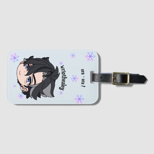 Bagagelabel Wriothesley (Voorkant (horizontaal))