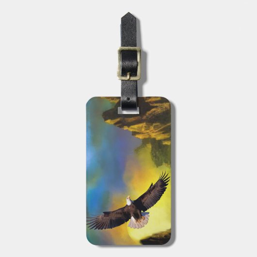 Bagagelabel/zeearend Bagagelabel (Voorkant verticaal)