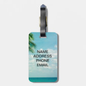 BAGAGELABEL, ZIJN WE ER NOG? BAGAGELABEL (Achterkant verticaal)