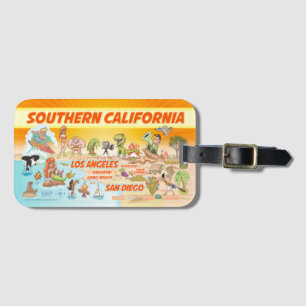 Bagagelabel Zuid-Californië
