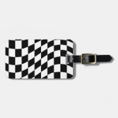 Bagagelabel zwart-wit controllerbord (Voorkant horizontaal)