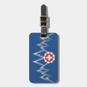 Bagagelabel Zwitserse Alpen (Voorkant verticaal)