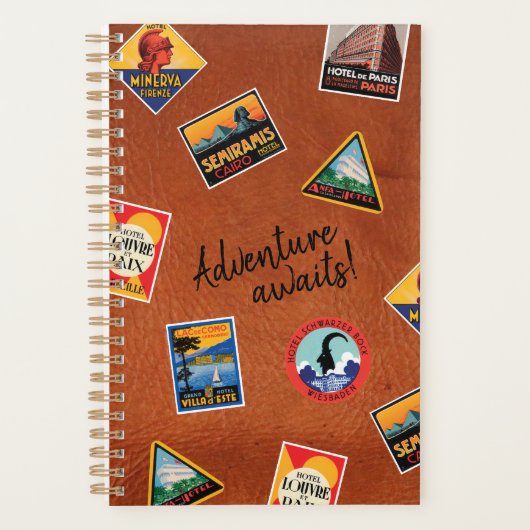  bagagelabelplanner planner (Voorkant)