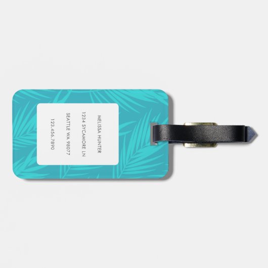 Bagagelabels (Achterkant horizontaal)