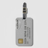 Bagagelabels Aangepast Visitekaartje (Voorkant (verticaal))