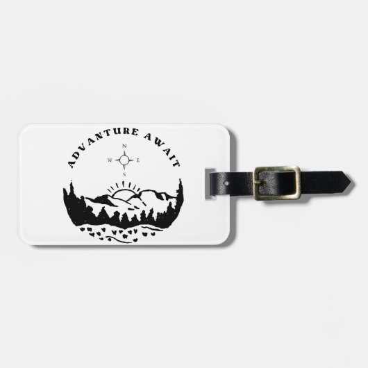 Bagagelabels Advantage wacht op (Voorkant horizontaal)