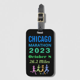 Bagagelabels Chicago Marathon 2023