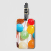 Bagagelabels: dum dums bagagelabel (Voorkant (verticaal))