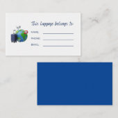 BAGAGELABELS ID KAART (Voorkant / Achterkant)