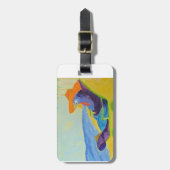 Bagagelabels met Gallus Domesticus (Voorkant verticaal)