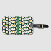 Bagagelabels met kleurenbloemen (Voorkant (horizontaal))