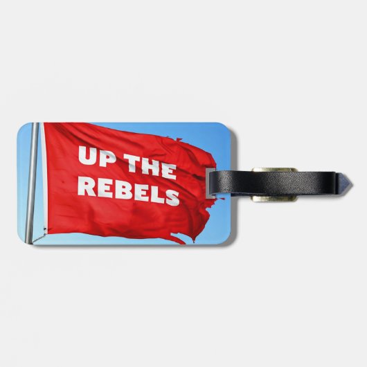 Bagagelabels met Rebels thema (Achterkant horizontaal)