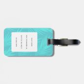 Bagagelabels met sleuf (Achterkant horizontaal)