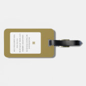 Bagagelabels met sleuf (Achterkant horizontaal)